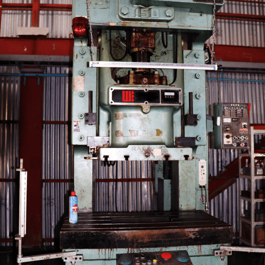 Single press 150t : Qty 1 (Made by Washino engineering)